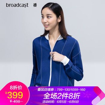 百搭條紋針織衫，微胖妹子的福音