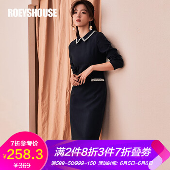 百搭迷你長袖連衣裙，告別微胖界