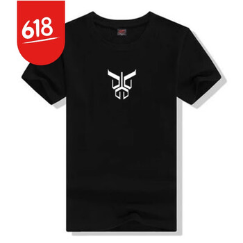 火山鳥（HUOSHANNIAO） 短袖 男士T恤 黑色01 