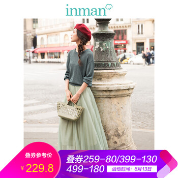 茵曼（INMAN）  蕾絲 連衣裙
