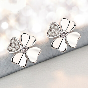 意羅（YILUO）耳釘925銀，銀