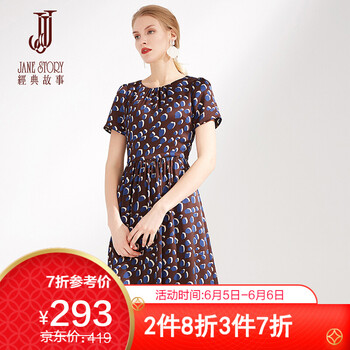 微胖女神都愛穿的時尚條紋連衣裙