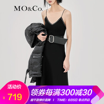 MOCO無(wú)袖連衣裙