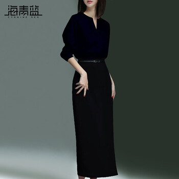 怎么樣,海青藍連衣裙,海青藍連衣裙