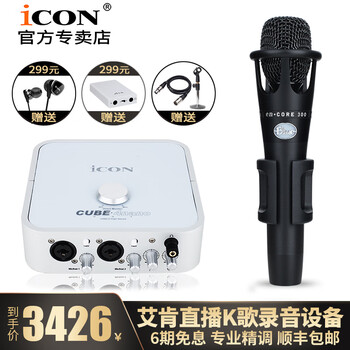 iCON  桌面式 麥克風 艾肯4nano+Blue300套裝