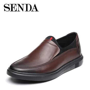 森達(dá)（SENDA）男士棕色 39