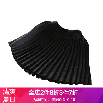 女童黑色裙冬