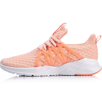 李寧（LI-NING）跑步鞋桃芽紅/標(biāo)準(zhǔn)白 35，36，37，38，39