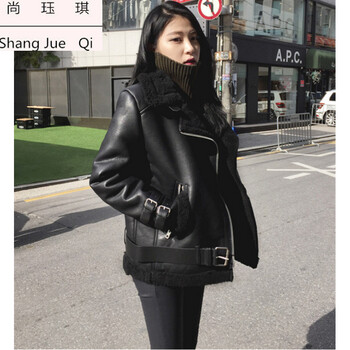 尚玨琪（Shangjueqi） 立領(lǐng) 長袖 女 短外套 口袋，多口袋