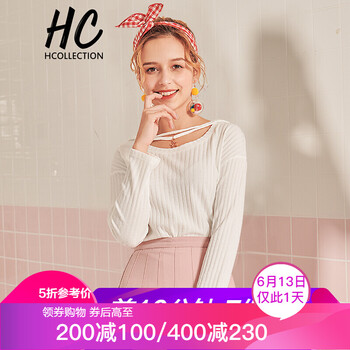 Hcollection 立體裝飾 短袖 T恤 女 圓領(lǐng)