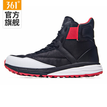 361度跑步鞋烏黑色/炙熱紅 44，39，40，41，42，43