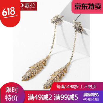 復(fù)古流蘇耳飾，演繹優(yōu)雅的浪漫范