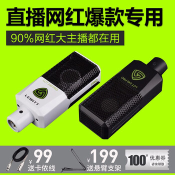 萊維特（LEWITT）  懸掛式 麥克風(fēng) 標配黑色