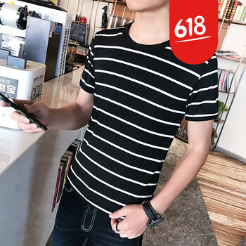 士格誠品（SXIGER） 短袖 男士T恤 112黑色 