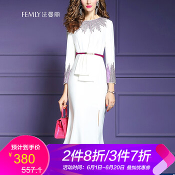 微胖女神，圓領(lǐng)連衣裙讓你美美噠
