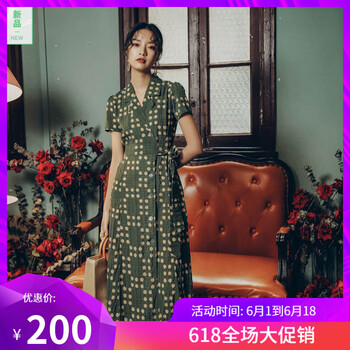 時(shí)尚條紋連衣裙，微胖女神的福音