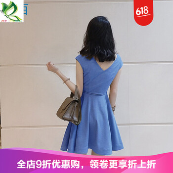 氣質(zhì)連衣裙，微胖妹子的小心機(jī)！