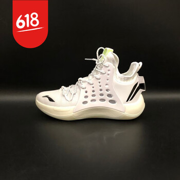 李寧（LI-NING）籃球鞋-5標準白/標準黑 