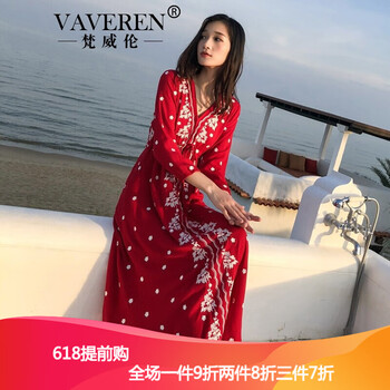 荷葉邊連衣裙，打造甜美少女風(fēng)