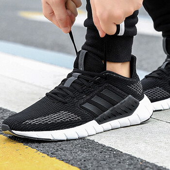 Adidas跑步鞋F(xiàn)36324/黑灰/清風鞋 