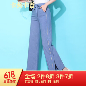 時(shí)尚高腰九分褲，穿出你的少女心