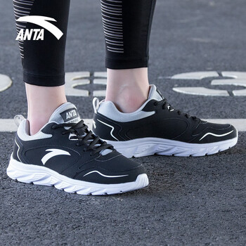 安踏（ANTA）跑步鞋5529霧灰/黑/安踏白-2 