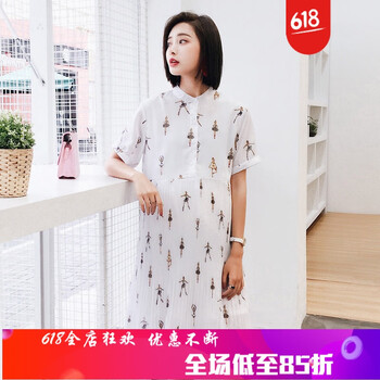 清新連衣裙，微胖妹子的福音