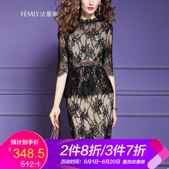復(fù)古條紋連衣裙，打造優(yōu)雅女人味