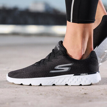 斯凱奇（Skechers）跑步鞋54354/B KW黑色+白色 