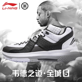 李寧（Lining）籃球鞋-1標(biāo)準(zhǔn)白/薄藍(lán)色(夜襲) 