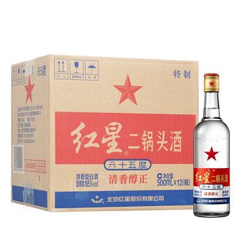 紅星65度375mL-500mL，500ml 