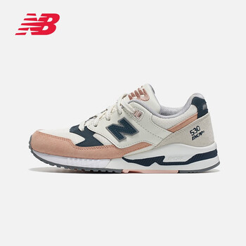 NEW BALANCE跑步鞋W530SC/白色/粉色 37