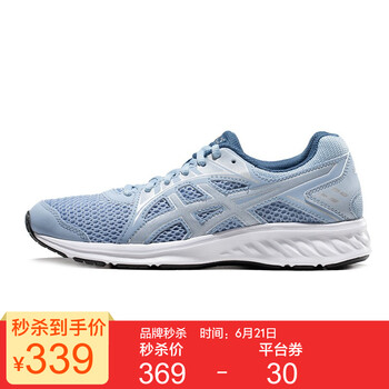 亞瑟士（asics）跑步鞋淡藍(lán)/銀色 37.5，36，37，39.5，38，39，40，35.5