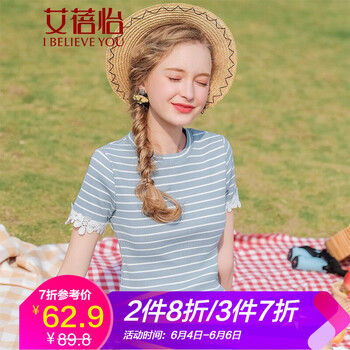 百搭條紋襯衫，打造清新女神