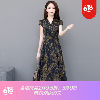 印花連衣裙，穿出優(yōu)雅小仙女