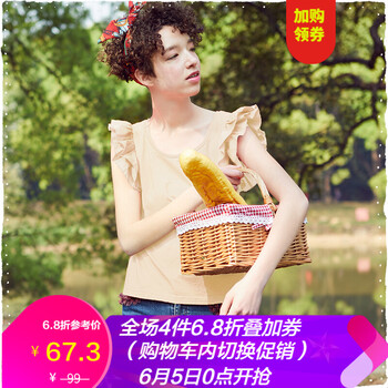 上衣,無袖森女棉,元素,流行,趨勢,新款,樣式