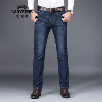 老爺車（LAOYECHE） 直筒褲 基礎(chǔ)大眾 男士牛仔褲