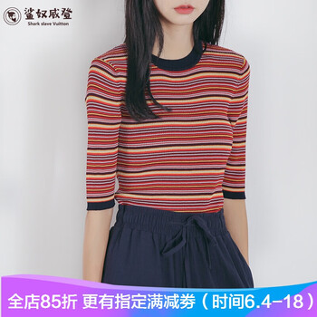 時(shí)尚條紋外套，微胖女神的福音