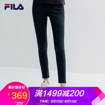FILA  鉛筆褲/小腳褲 女 長褲 牛仔褲