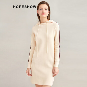 紅袖（hopeshow）  拼接 連衣裙