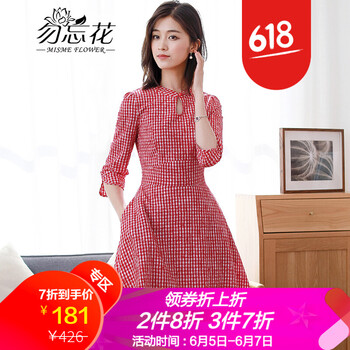 元素,樣式,新款,格子,流行,趨勢(shì),衣裙,棉布