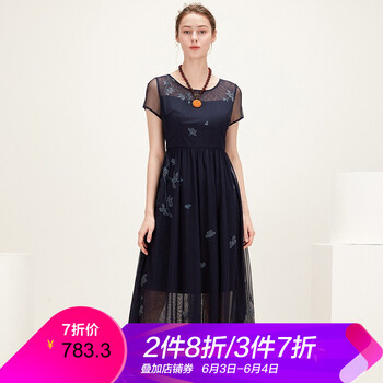 元素,雙層,印花,新款,流行,趨勢,衣裙,樣式
