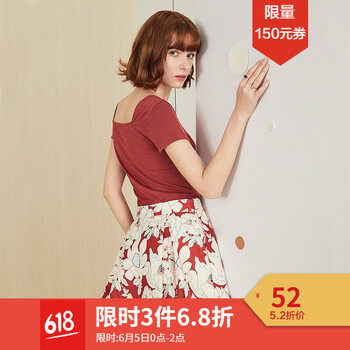 純色短袖襯衫，微胖女神的好選擇