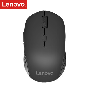 联想 （Lenovo）Howard无线蓝牙鼠标办公鼠标便携鼠标人体工程学蓝牙5.0 双模三模鼠标 理性黑