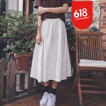 簡約風半身裙，打造甜美小仙女