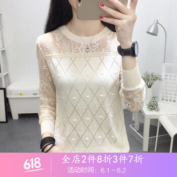 時(shí)尚系帶針織衫，微胖女神的福音
