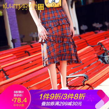 復古風長裙，微胖女神的小心機