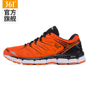 361度跑步鞋熱帶橙/黑色 44，39.5，39，40.5，41.5，40，42.5，42，43.5