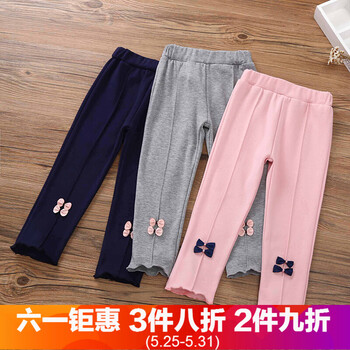 打底褲加厚蝴蝶結(jié)