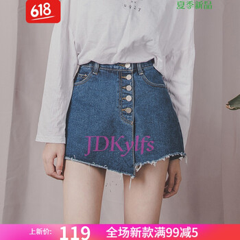 高腰牛仔褲，微胖妹子的休閑之選